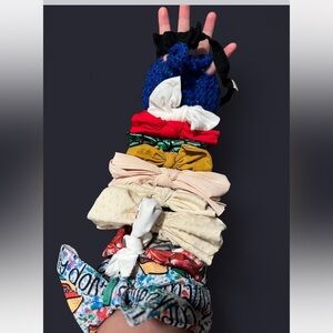 Colorful Knotted Baby Headband Bows